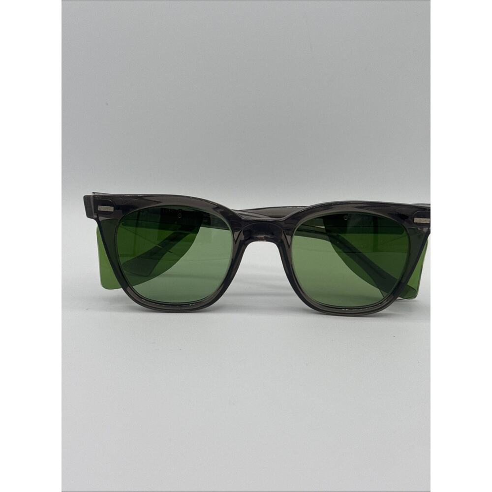Vintage Willson Optical W.O. 50 Z87 Safety Glasses Smoke Grey Gre...